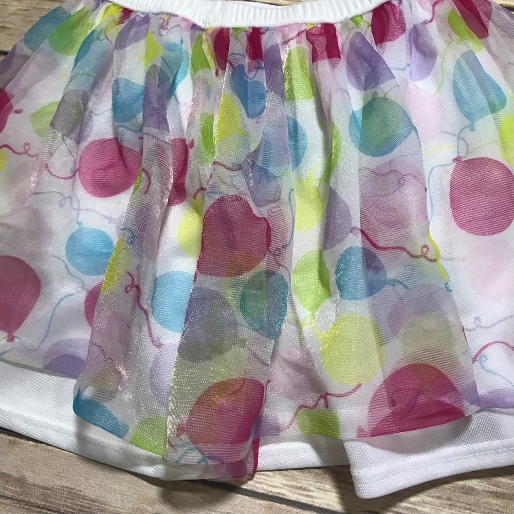 Toddler Girls Birthday Tutu - Picture 3 of 5